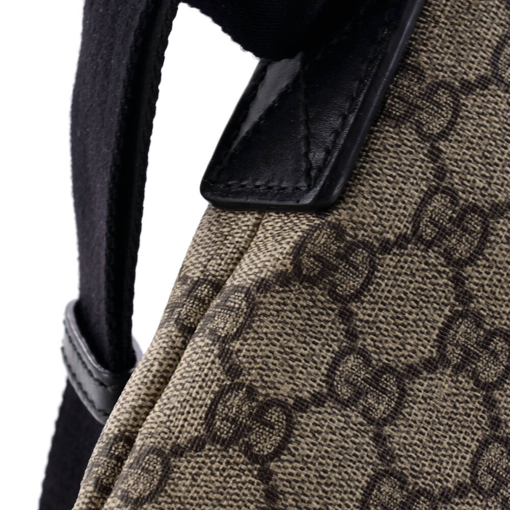 Gucci Web Messenger Bag Gg Coated #266040G76B - Picture 6 of 7